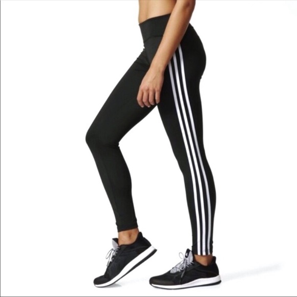 Adidas Bundle - Full-Zip Hoodie, High Rise Tights - Picture 5 of 7